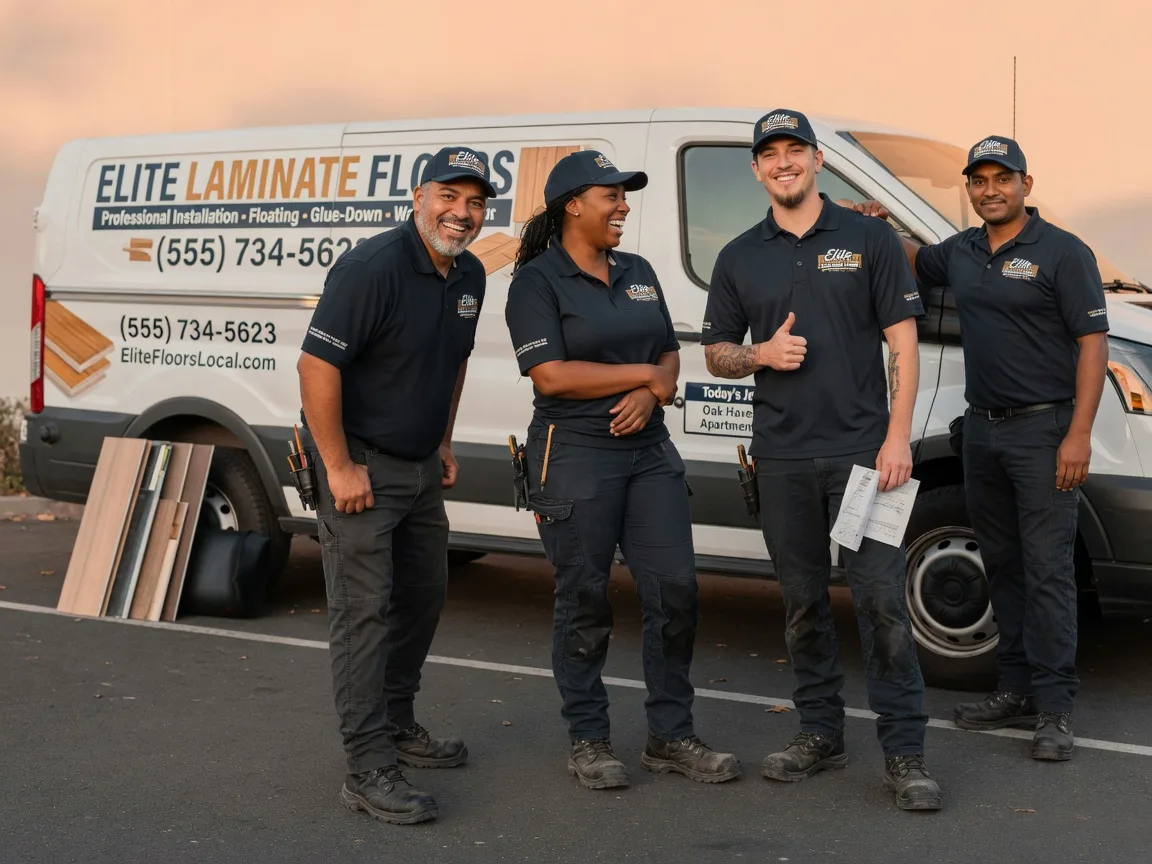Laminate flooring installation company in Amlin, OH